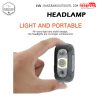 Headlamp LED Cas Senter Kepala Rechargeable 5