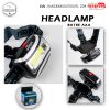 Senter Kepala Headlamp Batre AAA 4