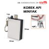 Korek Api Minyak oil lighter Gantungan acsesoris 6
