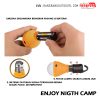 Lampu LED Tenda Bohlam Camping waterproof white 5