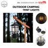 Lampu LED Lentera Gantung Retro Camping Lights Warm White 6