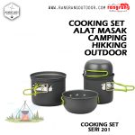 Alat Memasak Obat Lapar Panci Set – Nesting Set seri 201 Camping Hiking Outdoor Camping Cooking Set Seri 201 Alat Memasak Obat Lapar Panci Set – Nesting Set seri 201 Camping Hiking Outdoor Camping Cooking Set Seri 201
