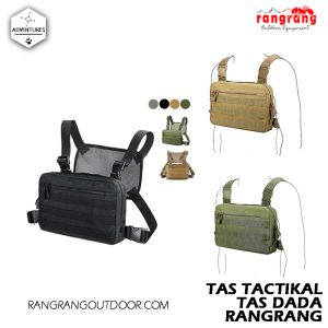 Tas Dada Tactikal Bag CHEST BAG Tas Motor Tas TOuring  Tas Kerja RANGRANG Chest BAG 