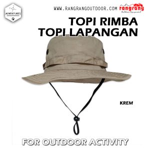 Topi Lapangan / Topi Rimba Ripstock / Topi Gunung / Topi Outdoor