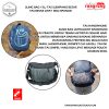 Tas Kece/ Sling Bag Ultralight / Tas Selempang Besar / Tas Lipat Multifungsi  Rangrang 5