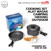 Obat Lapar Alat Memasak Panci Set – Nesting Set seri 200 Camping Hiking Outdoor Camping Cooking Set seri 200 5