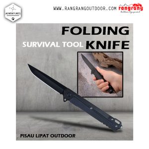 Pisau Lipat Outdoor Portable Knife Survival Tool KNIFEZER