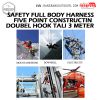 Keep Safety BODY HARNESS FULL BODY HARNESS CLIMBING CONSTRUTION DOBEL HOOK 2M – 3M 6