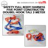 Keep Safety BODY HARNESS FULL BODY HARNESS CLIMBING CONSTRUTION DOBEL HOOK 2M – 3M 7