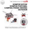 KOMPOR SIMPEL KOTAK PORTABLE MINI STOVE – KOMPOR CAMPING GAS – ALAT MASAK GUNUNG – KOTAK 6