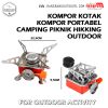 KOMPOR SIMPEL KOTAK PORTABLE MINI STOVE – KOMPOR CAMPING GAS – ALAT MASAK GUNUNG – KOTAK 5