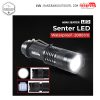 SENTER SAKU Waterproof SENTER MINI Senter LED 2000 Lumens Zoom Waterproof – Pocketman 8