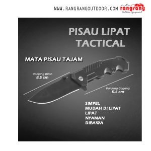 Pisau Lipat Outdoor Tactical Folding Knife Survival Camping