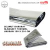 Selimut Darurat Emergency Blangket Thermal 8