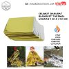 Selimut Darurat Emergency Blangket Thermal 6