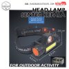 SENTER KEPALA  HEAD LAMP Lampu Senter Helm Cas Dual Light Rechargeable Outdoor Nigth 7