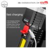 Senter CAS LED IPX6 USB Cree XPE COB 7800 Lumens Senter LED WATERPROOF 11