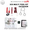 Alat Darurat Multi Tool Kit Earthquake Emergency Outdoor Survival Portable SOS 7