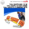 Tali Outdoor Darurat Panjat Tebing Survival Fire Rope 10M Tali Rappelling Safety Climbing 6