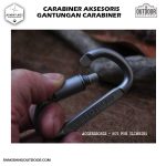 Carabiner Aksesoriss Gantungan Tas Quickdraw Carabiner Aluminium Alloy -Silver Carabiner Aksesoriss Gantungan Tas Quickdraw Carabiner Aluminium Alloy -Silver