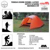 Tenda Camping – Tenda Dobel Layer – Tenda Gunung – Tenda Kapastitas 4 orang Tenda HY BORNEO 5