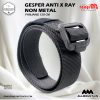 Tali Ikat Pinggang Simpel & Modis – Ikat Pinggang Pria Tactical Anti X-ray Non Metal – Black 9