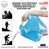 Jerigen  Portable Kantong Air Portable Water Bag 10L – Transparent 12