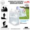 Jerigen  Portable Kantong Air Portable Water Bag 5L – Transparent 6