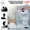 Jerigen  Portable Kantong Air Portable Water Bag 5L – Transparent 7