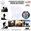 Jerigen  Portable Kantong Air Portable Water Bag 5L – Transparent 9