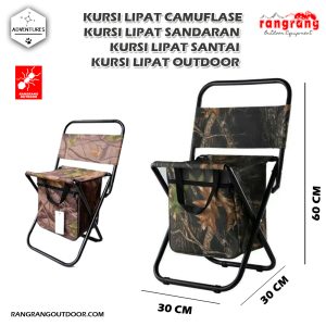KURSI SANTAI KURSI LIPAT LORENG KURSI CAMO KURSI SANDARAN KURSDI MANCING