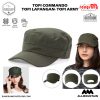 TOPI KOMANDO Topi Komando polos bahan KANVAS TACTICAL Topi Harian   10