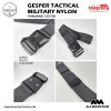 Klick Gesper Tali Ikat Pinggang Pria Military Tactical Nilon 125cm – Black – Army Green 13