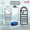 Kantong Tidur Sleeping Bag Dacron Mummy Outdoor Hiking Hangat -Sleping Bag – SB MUMMY DACRON Selimut Camping Hiking Outdoor Allmountain 5