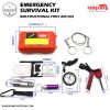 Rangrang Emergency Gear Tools Box 8 in 1 SOS Help Outdoor Sport Camping Hiking Portable Foldable Survival Kit 12
