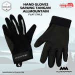 Sarung Tangan Basic full finger Allmountain Original New Riding Glove Basic Full Flat style- Gloves Sarung Tangan Basic full finger Allmountain Original New Riding Glove Basic Full Flat style- Gloves