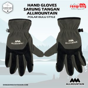 CAMPING GLOVE SARUNG TANGAN POLAR BEAR ALLMOUNTAIN CAMPING HIKING GLOVE