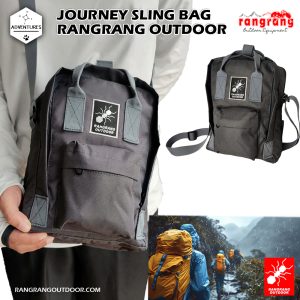 JOURNEY Sling bag Classic Rangrang Outdoor, Outdoor Stlye  _ Grey