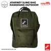 JOURNEY Sling bag Classic Rangrang Outdoor, Outdoor Stlye  _ Green Army 10