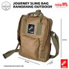 JOURNEY Sling bag Classic Rangrang Outdoor, Outdoor Stlye  _ Cream Khaki 10