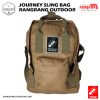JOURNEY Sling bag Classic Rangrang Outdoor, Outdoor Stlye  _ Cream Khaki 9