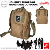 JOURNEY Sling bag Classic Rangrang Outdoor, Outdoor Stlye  _ Cream Khaki 11