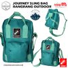 JOURNEY Sling bag Classic Rangrang Outdoor, Outdoor Stlye  _ Green Tosca 13