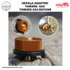 Kepala Adapter Gas Kompor Gunung Kompor Camping / Camping Propane Burner Head 7