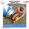 Kepala Adapter Gas Kompor Gunung Kompor Camping / Camping Propane Burner Head 8
