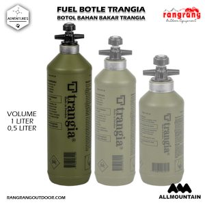 0,5 Liter Botol Bahan Bakar Cair, Botol Anti Tumpah Trangia Fuel Bottle, 500 ML Original – Botol Bahan Bakar Trangia 0,5 Liter
