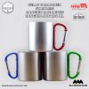 Unik Desain, Cangkir Karabiner Stainless Steel Size Mug Gelas Karabiner Carabiner Outdoor Gunung 13