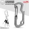 Carabiner Acsessoris Stainless Steel with Bottle Opener 9