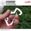 Carabiner Acsessoris Stainless Steel with Bottle Opener 11