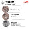 Carabiner Acsessoris Stainless Steel with Bottle Opener 12